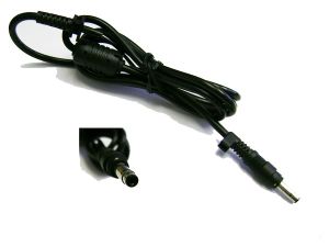 DC jacks with 4.75mm OD, 1.65mm center pin diameter with a groove 90W. Fits HP322716H, CQ322216H