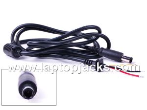 AC Adapter power plug assembly: 5mm ID, 7.4mm OD 150W